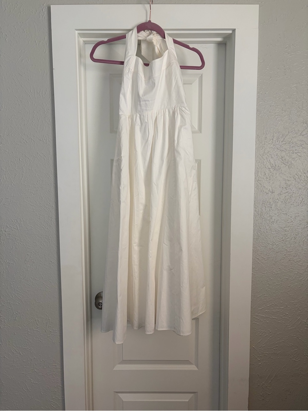 Hill House Home Fleur Midi Dress - White Halter